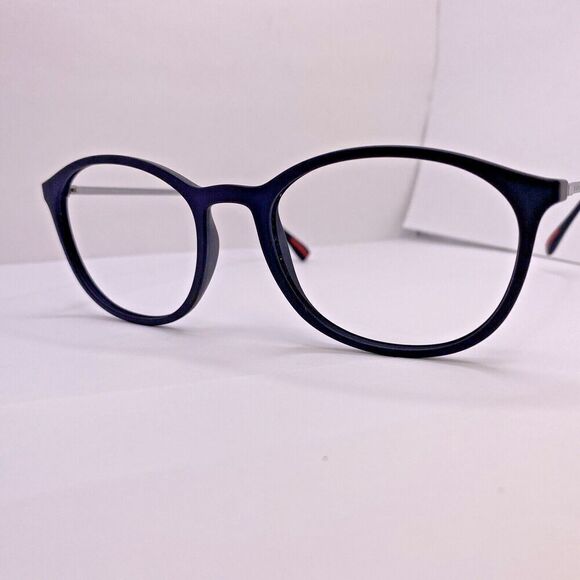Prada Authentic Eyeglasses Frame VPS 04H DG0-1O1 53 [] 19 MM Rubber Matte Silver - Picture 3 of 12